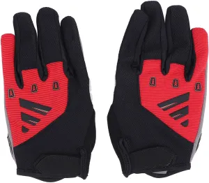 1 Pair Anti Slip Cycling Gloves, Lightweight Shock Absorbing Full Finger Touchscreen Gloves for Men Women