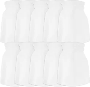 10 Pack Filter Bags 7 Inch Ring by 12 Inch Long, Filter Socks 7" x 12" 200 Micron Felt Filter Sock, Felt Filter Sock for Aquarium, Industry, Chemical, Water Liquid Filter Bags
