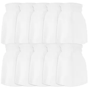 12 Pack 4" x 14" Filter Socks 4 Inch Ring by 14 Inch Long 200 Micron Filter Bag, Felt Filter Sock for Aquarium, Industry, Chemical, Water Liquid Filter Bags