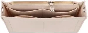15 19 26 Bag Purse Insert Organizer With D Ring Toiletry Bag Organizer With Chain Makeup Bag Insert(Color-02,Color-15)