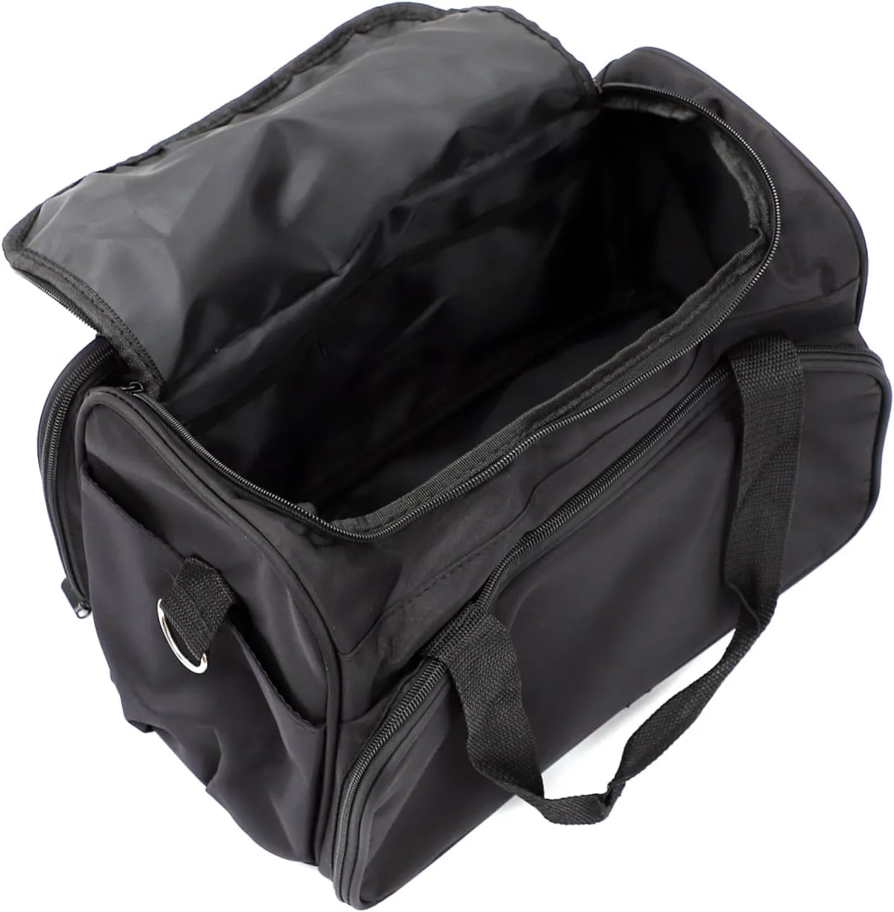 1Pc Multi Functional Hairdressing Toolbox Bag Durable Makeup Tool Storage Organizer Capacity Scissor Brush Holder Stylish Carrying Handbag for Beauticians and Travel