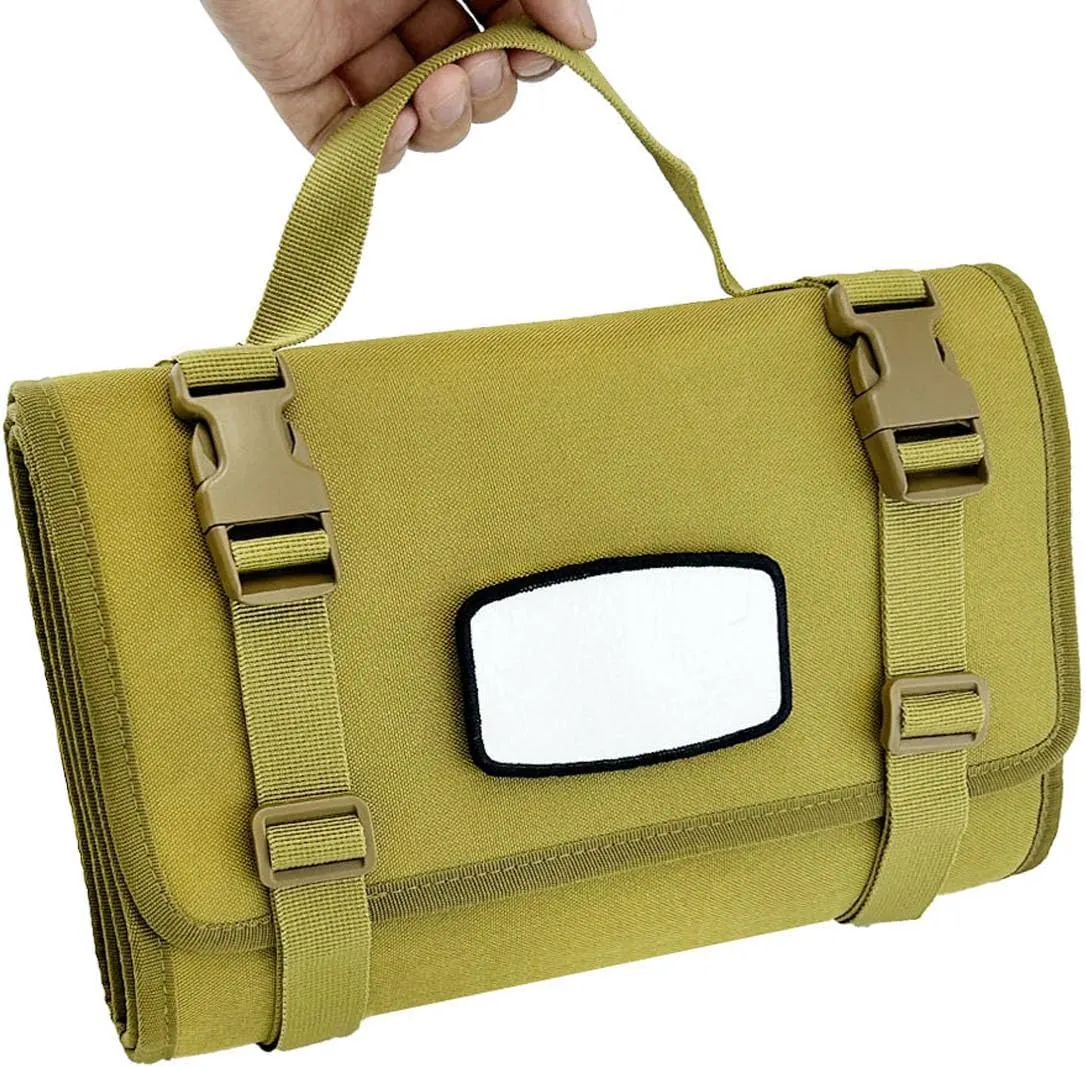 200 Rounds Ammo Pouch for Bullets, Rifle Ammo Carrier Pistol Cartridege Holder, Foldable Ammo Wallet Bullet Holder Ammunition Case, Tactical Ammo Bag for .38 .357 .410 45-70 30-30 9mm