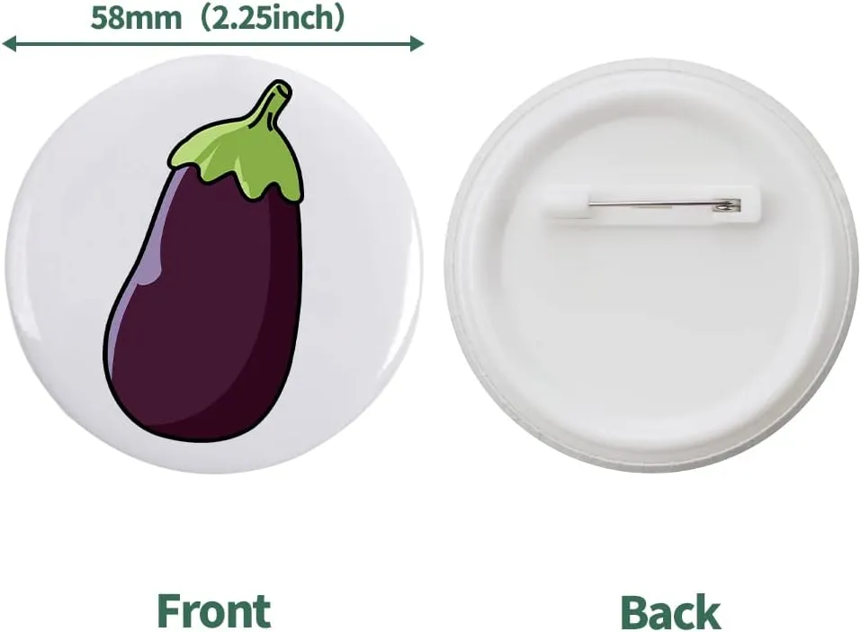 200 Sets 58mm/2.25 inch Button Supplies Button Parts for Button Maker Machine 58mm, Round Badge Blank Button Pins, Includes Plastic Button Pin Back Cover, Metal Cover, Clear Film&Blank Paper