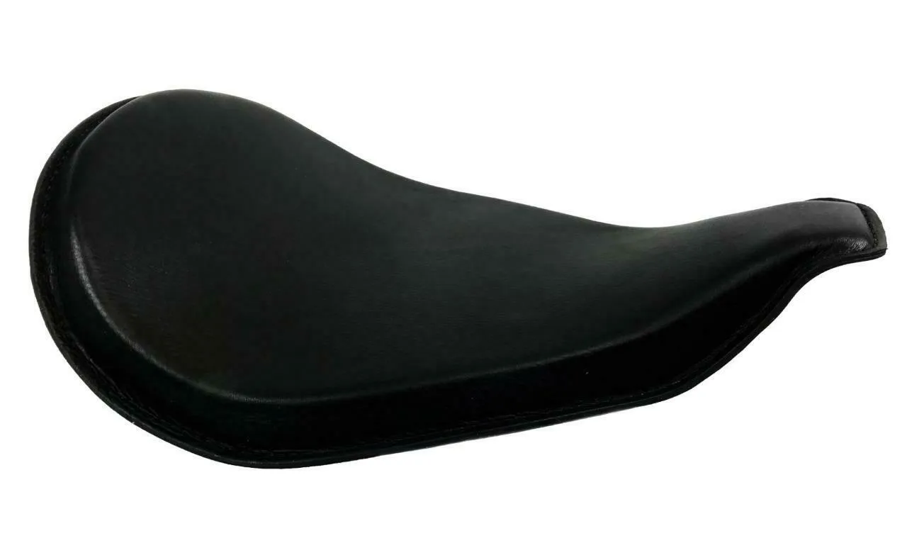 2010-2022 Sportster Harley On The Frame Seat Black Leather Roll Up All Models