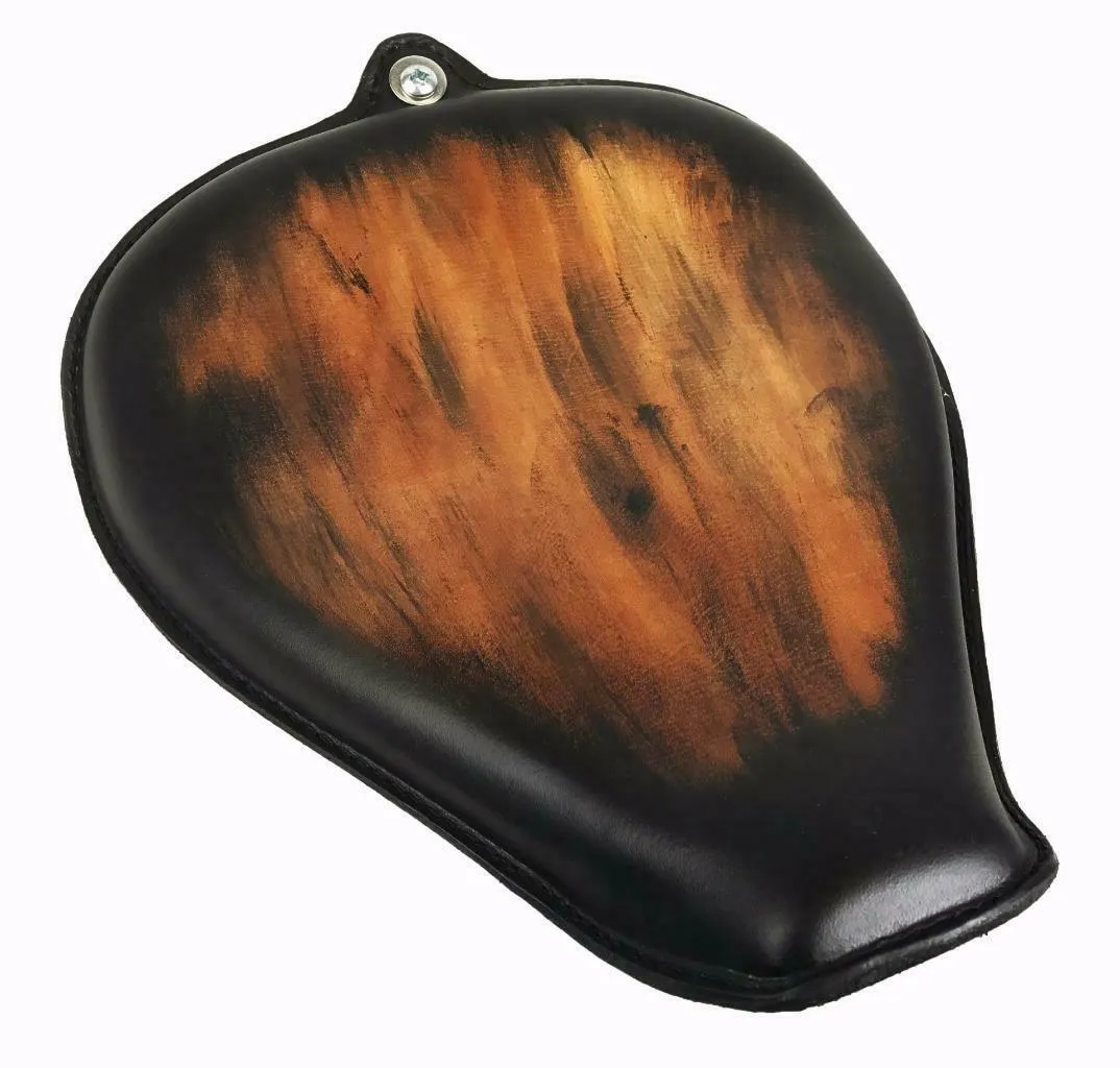 2010-2022 Sportster Harley  On The Frame Seat Smooth Ant Brn Leather All Models