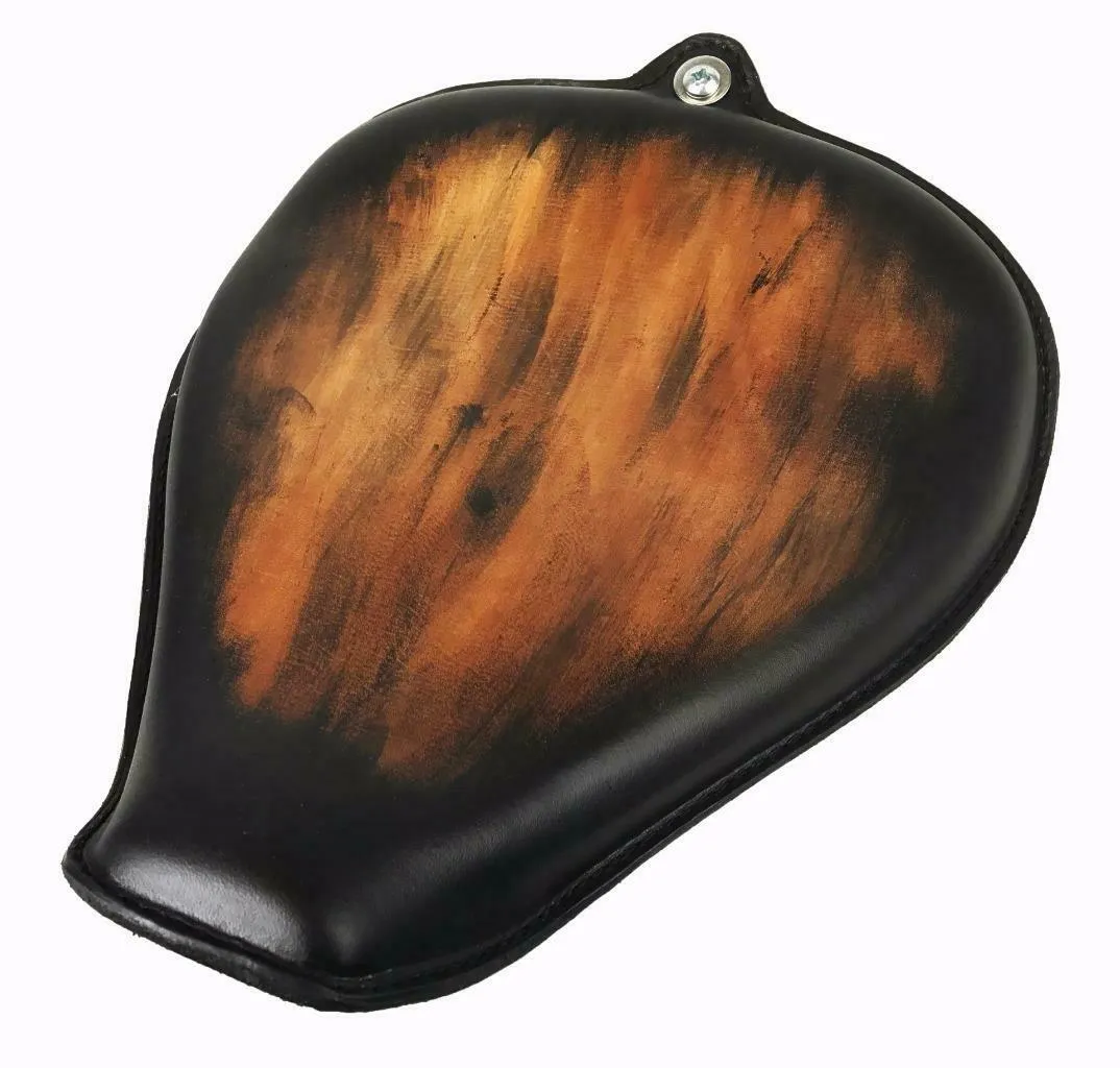 2010-2022 Sportster Harley  On The Frame Seat Smooth Ant Brn Leather All Models