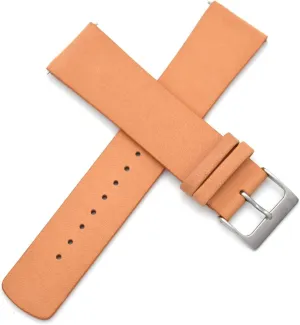 22mm Spring Bar Genuine Leather Watch Strap Replacement for Skagen