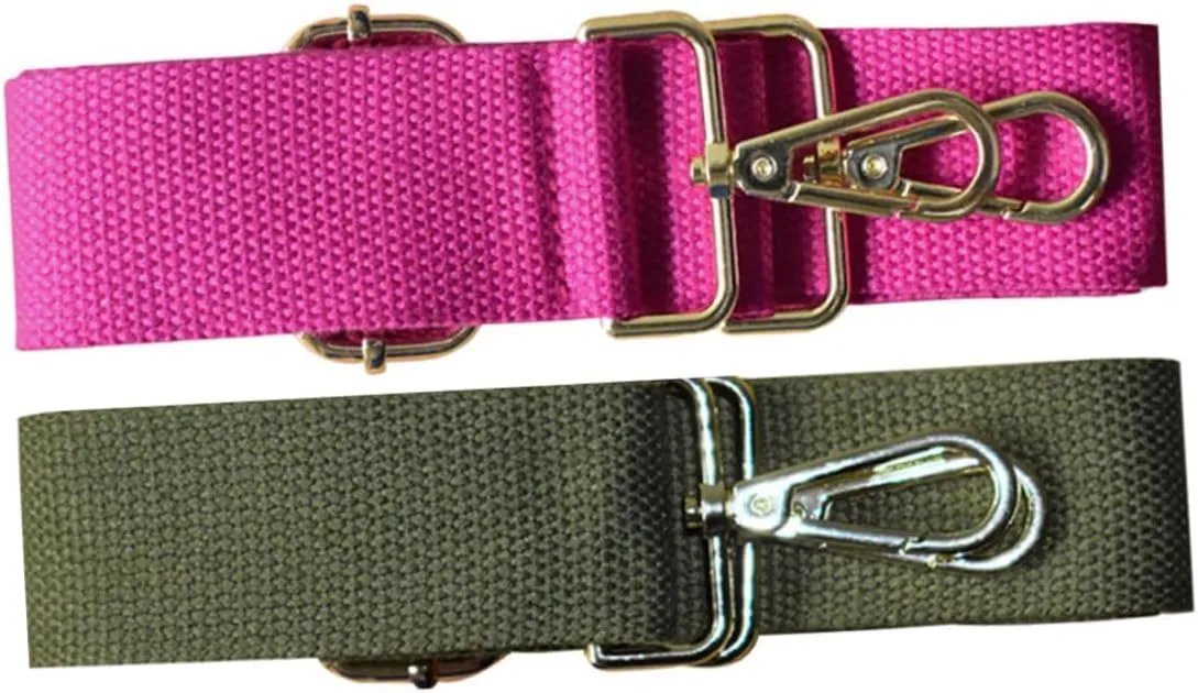 2pcs Nylon Bag Shoulder Straps 135cm Long Adjustable Removable for Handbags Crossbody Bags Comfortable Purse Straps
