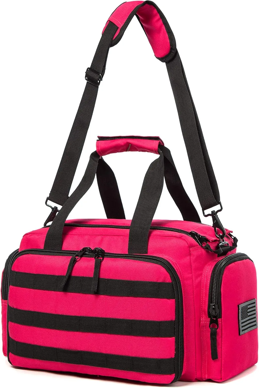 3 colors Pistol Shooting Duffle Bag Tactical Gun Range Bag Deluxe Shooting Range Bag Pistol Shooting Range Duffle Bag for Handguns Ammo Range Bags Handguns Tactical Gear Shooting Sports bag Hand bag