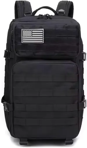 30L Tactical Backpack for Men: Waterproof Military & Hiking Backpack – Ideal Survival Gear, Camping, Rucking, Go Bag, Travel, and Backpacking Companion