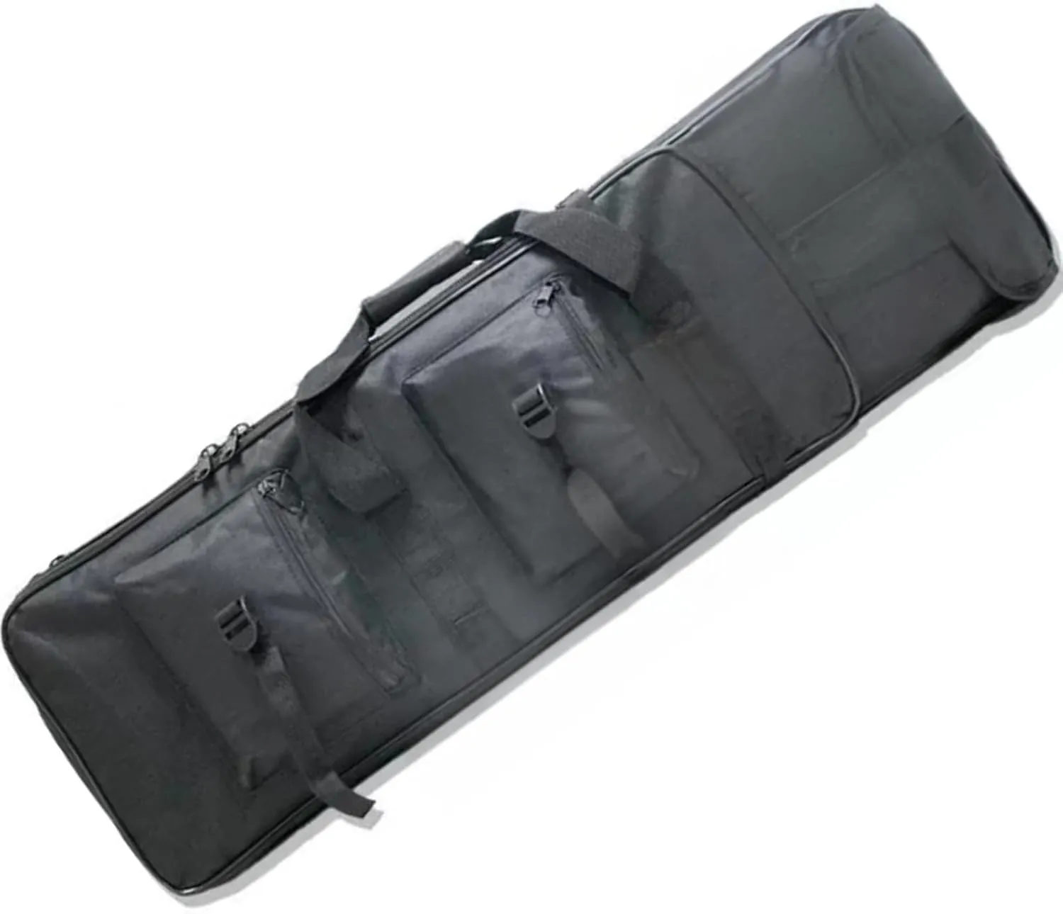 32"/37"/46" Soft Rifle Case Double Long Gun Bag, Soft Shotgun Carrying Range Bag, Lockable Zippers, and Shoulder Sling for Outdoor Hunting Shooting, Gun Case Storage & Transportation