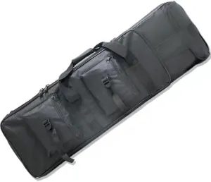 32"/37"/46" Soft Rifle Case Double Long Gun Bag, Soft Shotgun Carrying Range Bag, Lockable Zippers, and Shoulder Sling for Outdoor Hunting Shooting, Gun Case Storage & Transportation
