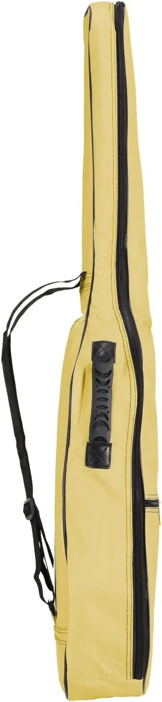 38 39 41 Inch Acoustic Guitar Case Soft 0.35 Inch Thick Padding Waterproof Electric Guitar Case Gig Bag Adjustable Shoulder Strap Guitar Accessories (41Inch-6MM Thick Beige, Acoustic guitar)