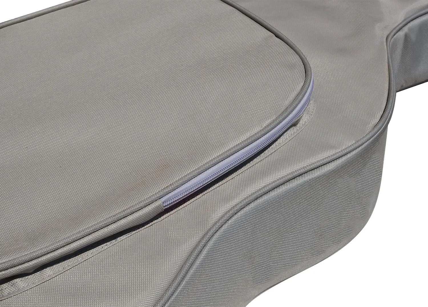 39 40 41 Inch Acoustic Guitar Case soft Classical Guitar Case Gig Bag Full Size Backpack Adjustable Shoulder Strap Guitar Accessories (41Inch-7MM Thick Grayish White, Acoustic guitar)