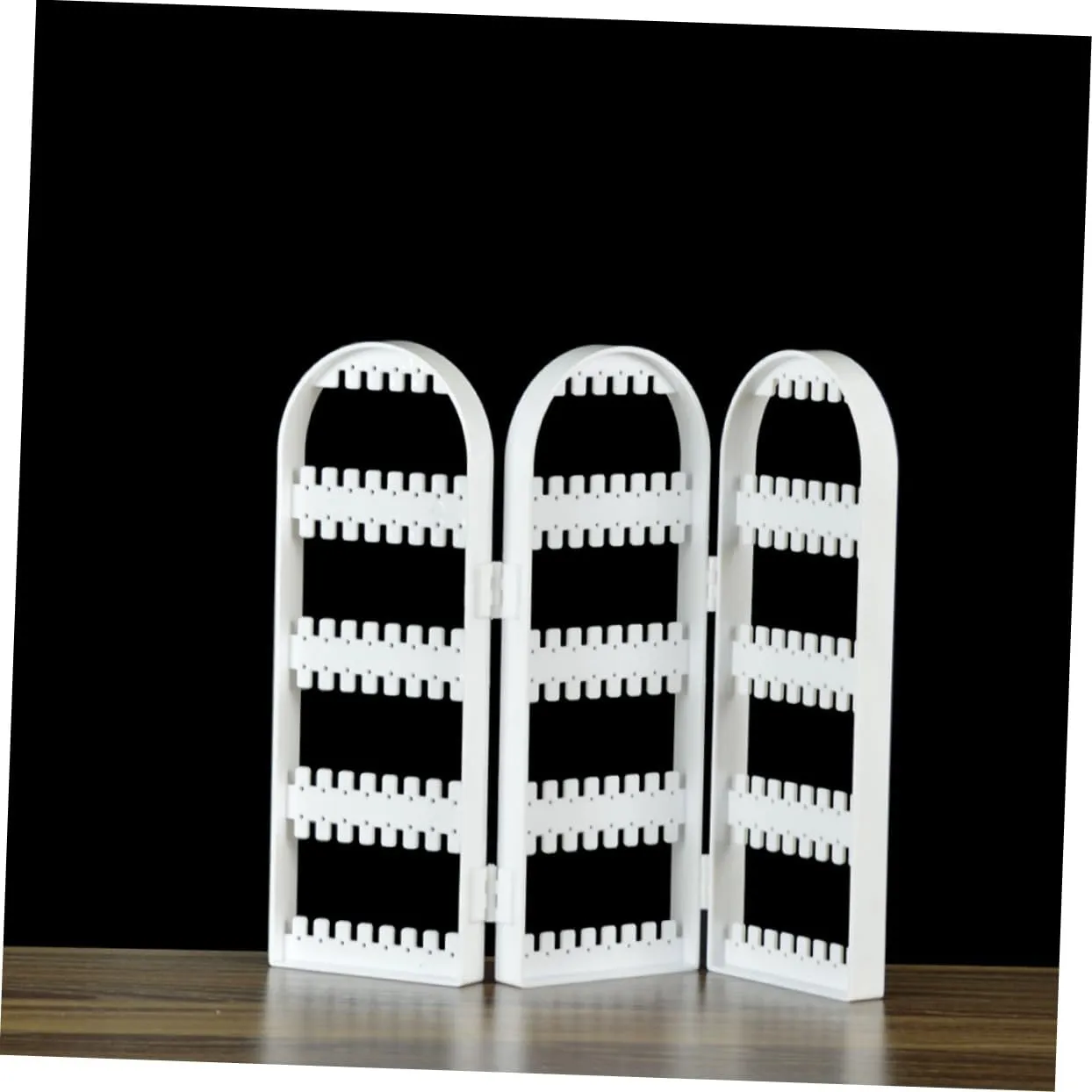3pcs Watch Display Rack Home Decor Accessory Bracelet Holder Organizer Watch Organiser Soundbar Bracket Watch Display Holder Jewelry Stand Jewelry Rack Plastic Square (Whitex2pcs mediumx2pcs)