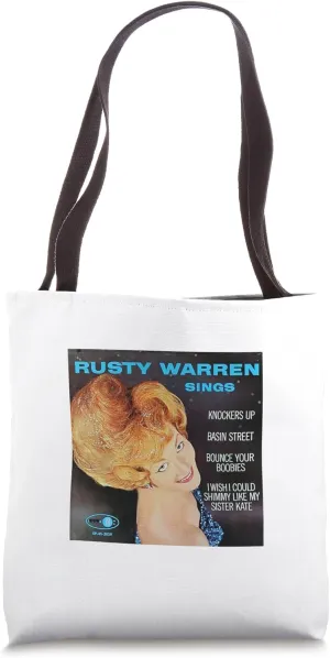 45 rpm record Knockers Up, Bounce Your Boobies vintage 1962 Tote Bag