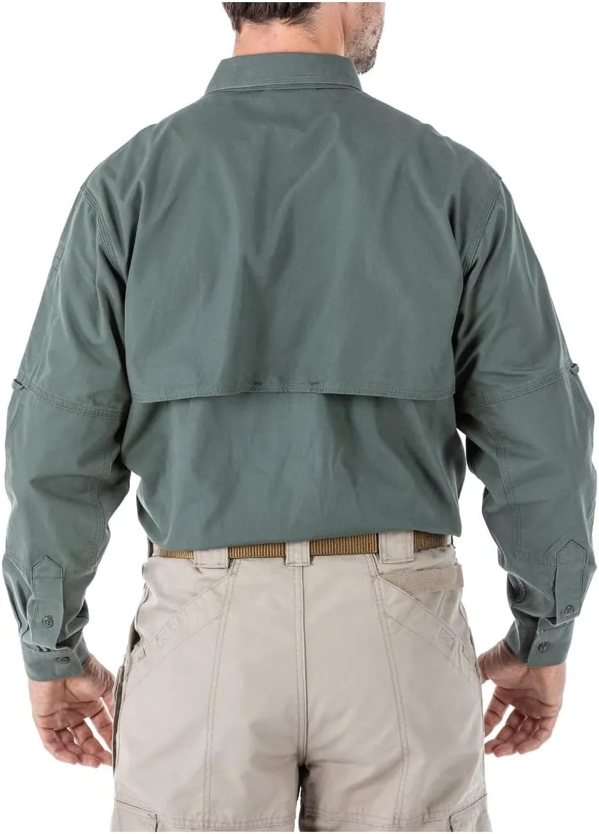 5.11 Tactical Long Sleeve Work Shirt, 100% Cotton Canvas, Style 72157