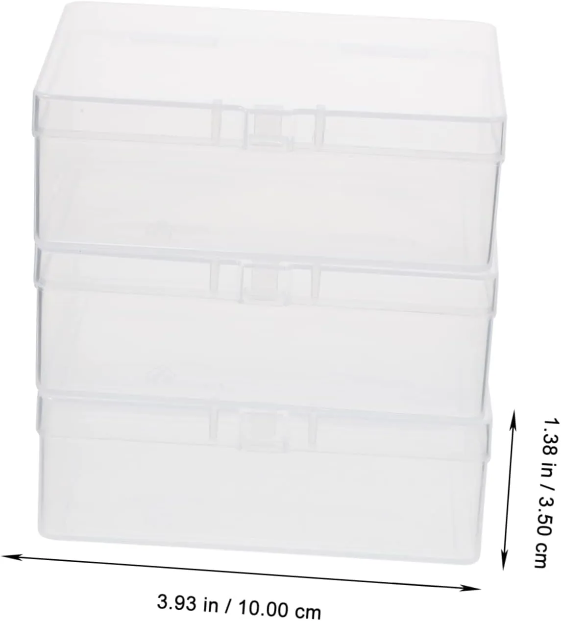 5sets Cute Card Organizer Box Poker Box for Cards Plastic Case Smooth Edges Easy to Carry 3pcs*5