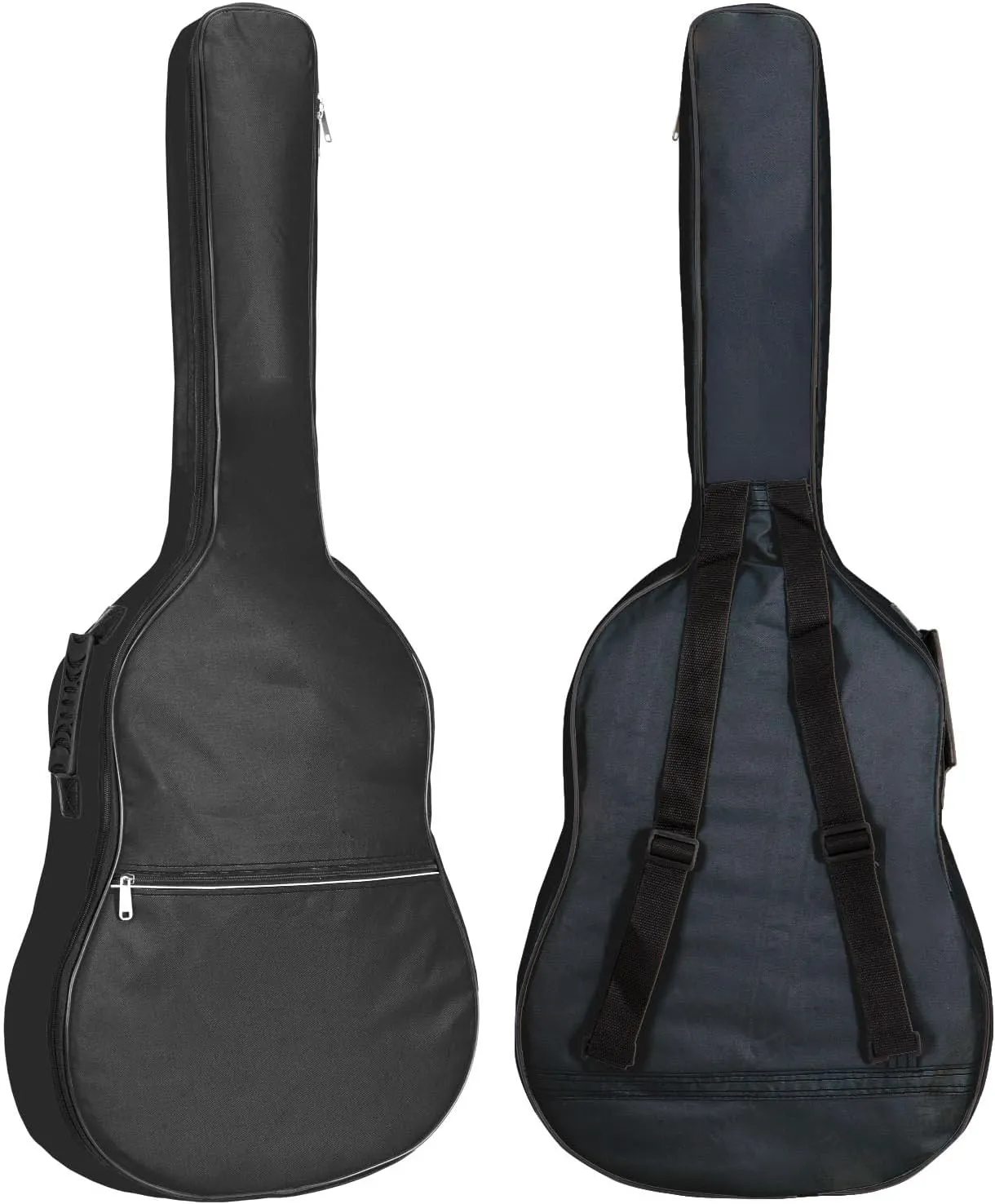 Acoustic Guitar Gig Bag Water-resistent Case (Black, 41inch)