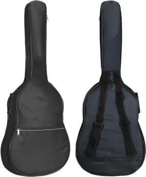 Acoustic Guitar Gig Bag Water-resistent Case (Black, 41inch)