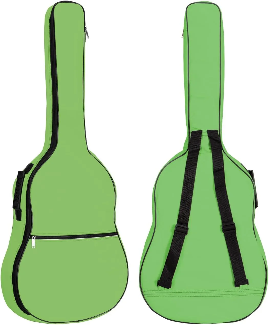 Acoustic Guitar Gig Bag Water-resistent Case (Grass green, 41inch)