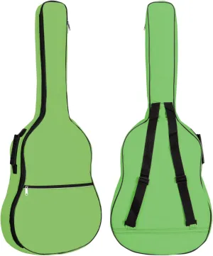 Acoustic Guitar Gig Bag Water-resistent Case (Grass green, 41inch)