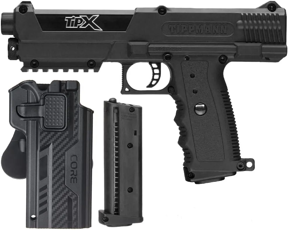 Action Village Tippmann TiPX Patrol Paintball Pistol Package Kit