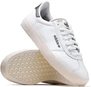 adidas Gazelle Adv Shoes - White/White/Shadow Olive - 6.0