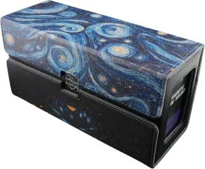 Ai Armor (Starry Starry Black Lotus) 200  Card Custom Art MTG Commander Dual Deck Box With Storage