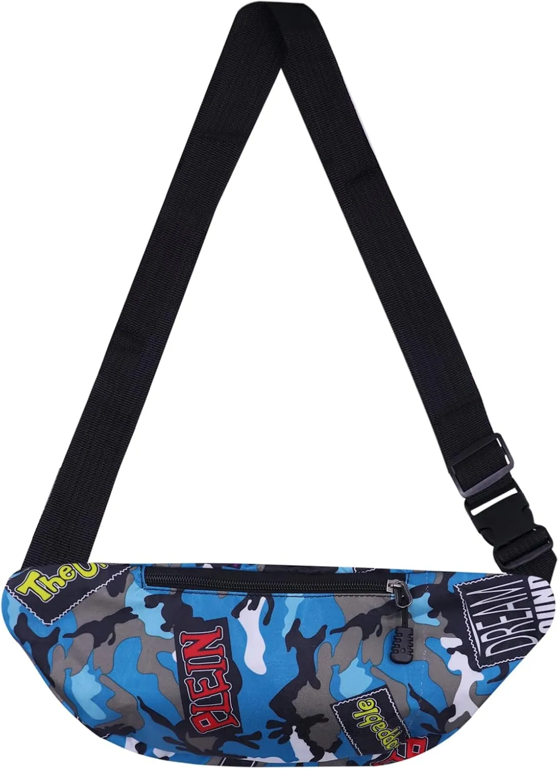 AIBEARTY Kids Fanny Pack Boys Small Camouflage Waist Pack Belt Waist Bag Pack Pouch with Adjustable Strap for Children Sport Running, Camping, Trip