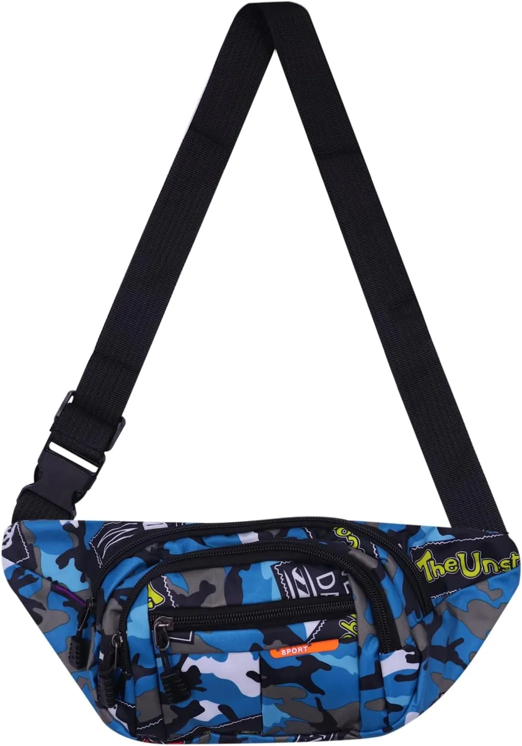AIBEARTY Kids Fanny Pack Boys Small Camouflage Waist Pack Belt Waist Bag Pack Pouch with Adjustable Strap for Children Sport Running, Camping, Trip