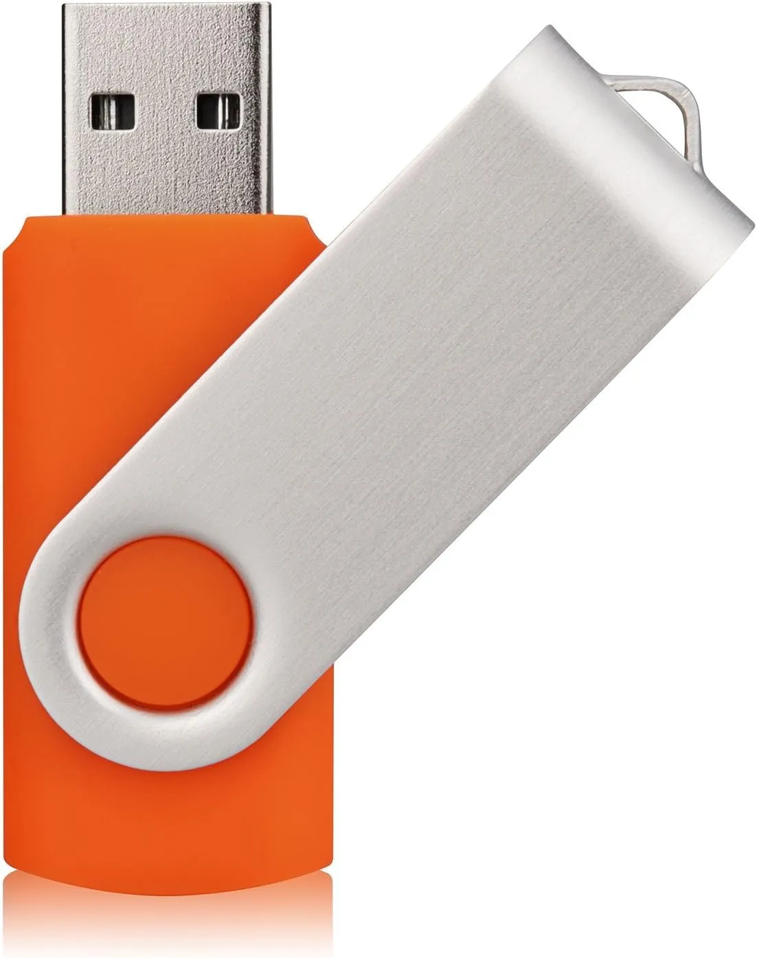 Aiibe 10 Pack 128GB Flash Drive USB Drive Thumb Drives USB 2.0 Memory Stick Jump Drives 128GB USB Flash Drive Bulk (10 Mixed Colors: Black Blue Red Green Orange White Yellow Pink Purple Silver)