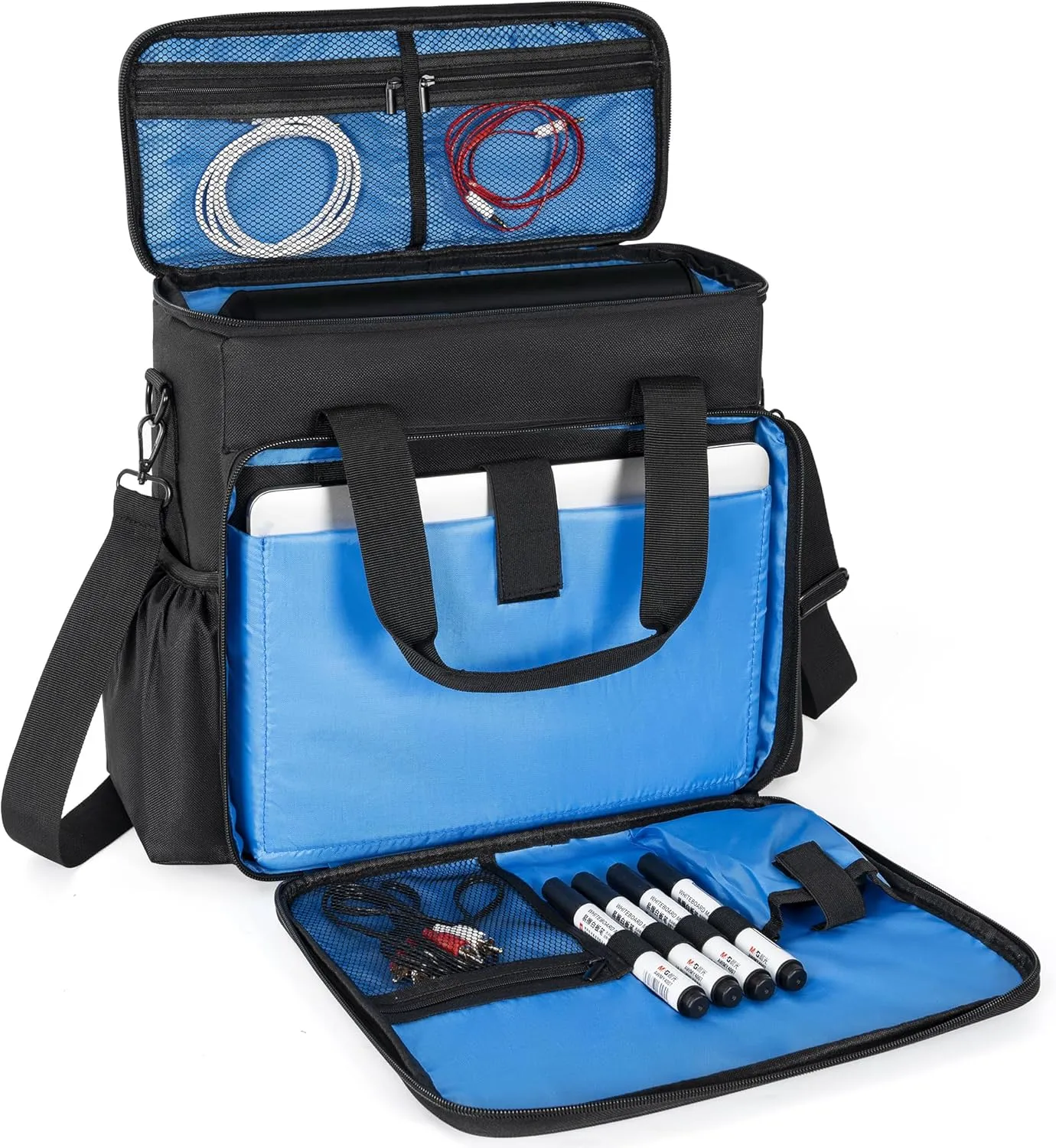 AKOZLIN Padded Mixer Gig Bag DJ Controller Travel Shoulder Bag Case 13"X13"X5.5"Fit For MG06, AG03, MG10X, Mix8, ProFX8 and More Equipment