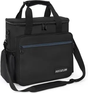 AKOZLIN Padded Mixer Gig Bag DJ Controller Travel Shoulder Bag Case 13"X13"X5.5"Fit For MG06, AG03, MG10X, Mix8, ProFX8 and More Equipment