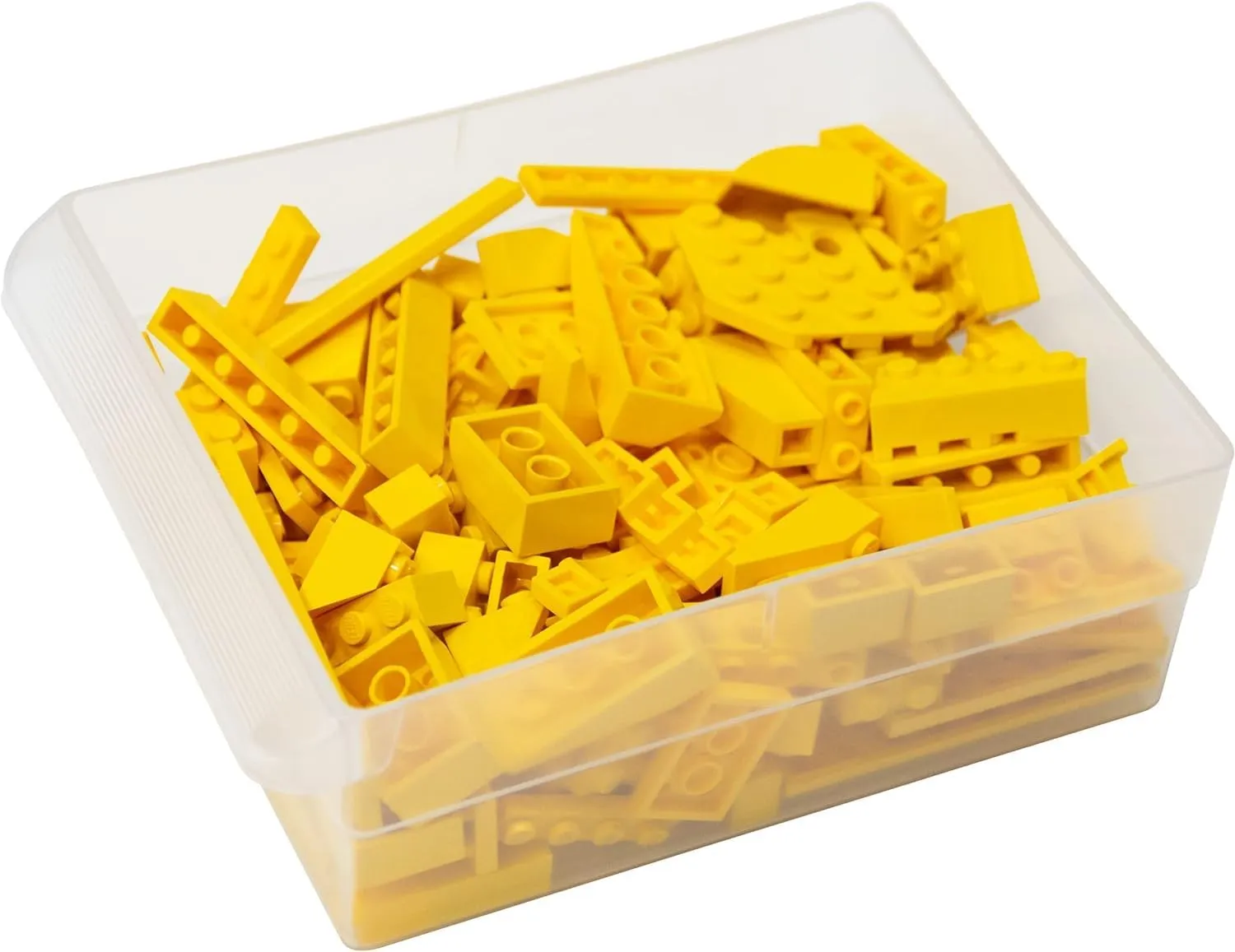 Akro-Mils 44-Drawer Plastic Drawer Storage Cabinet for Garage Organization, Bead Organizer, Building Bricks Storage, Teacher Toolbox, Makeup Organizer, 20-Inch W x 6-Inch D x 16-Inch H, 10144 Yellow