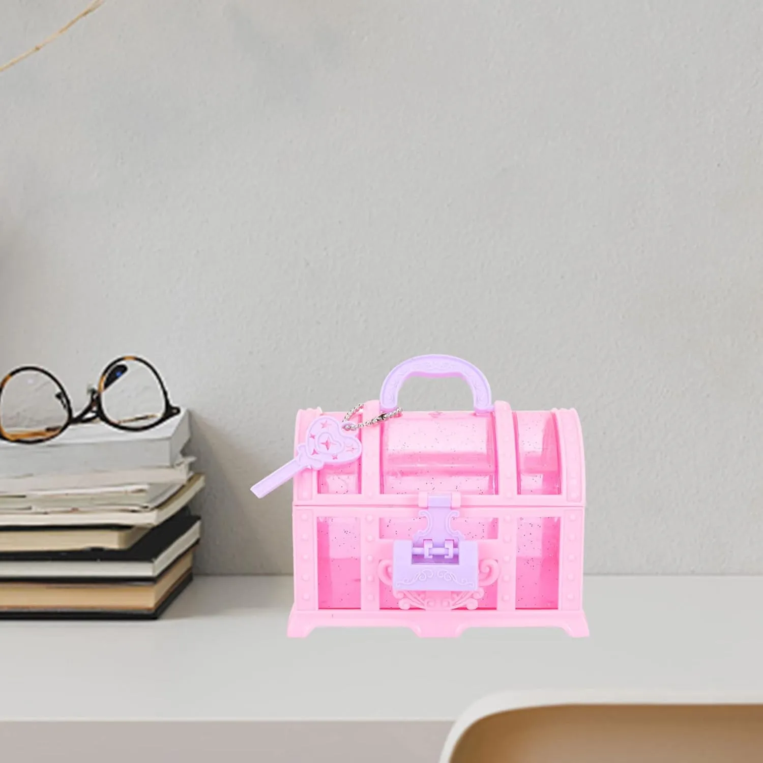 Alipis Treasure Trinket Chest Girl 2Pcs Jewelry little girl treasure box pretend treasure box baby girl treasure chest Box Toy Princess Little Girl Jewelry Box