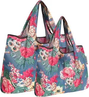 allydrew Large Foldable Tote Nylon Reusable Grocery Bag