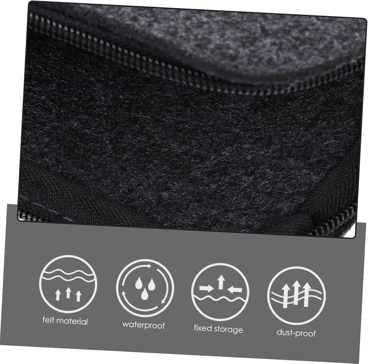 Angoily Durable Multi Function Tool Storage Pouch for Clay Tools Felt Canvas