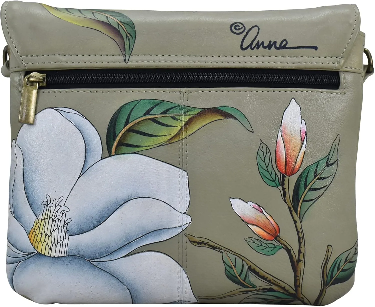 Anna by Anuschka Vintage Bird Taupe