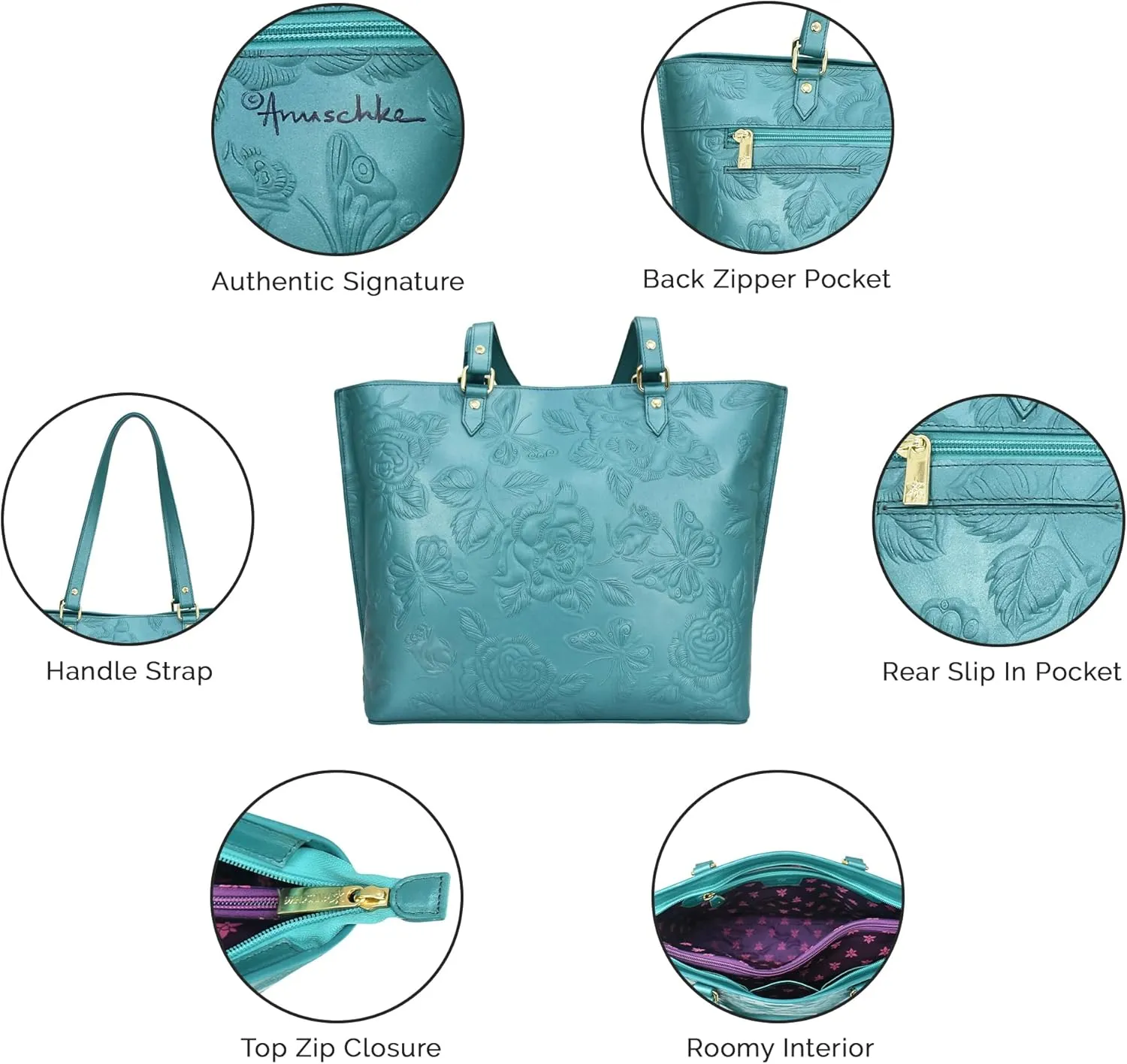 Anuschka Hand-Painted Leather
