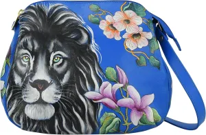 Anuschka Women’s Genuine Leather Convertible Medium Bag - Hand Painted Exterior
