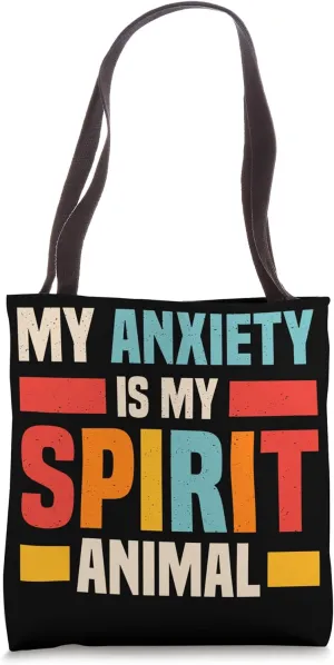 Anxiety Awareness Depression Therapy Tote Bag