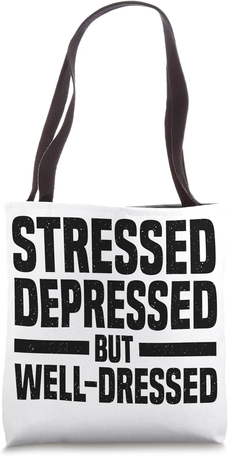 Anxiety Awareness Depression Therapy Tote Bag