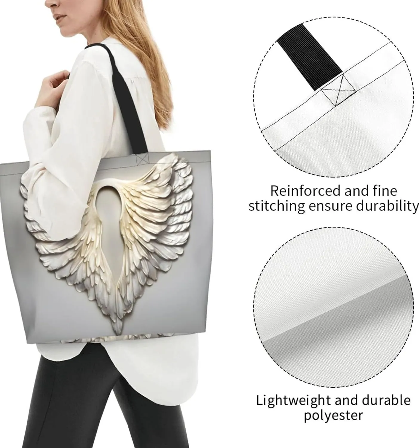 Army Digital Camouflage Print Shoulder Bag For Women Shopping Bags Tote Bag Large Storage Handbag Grocery Bags