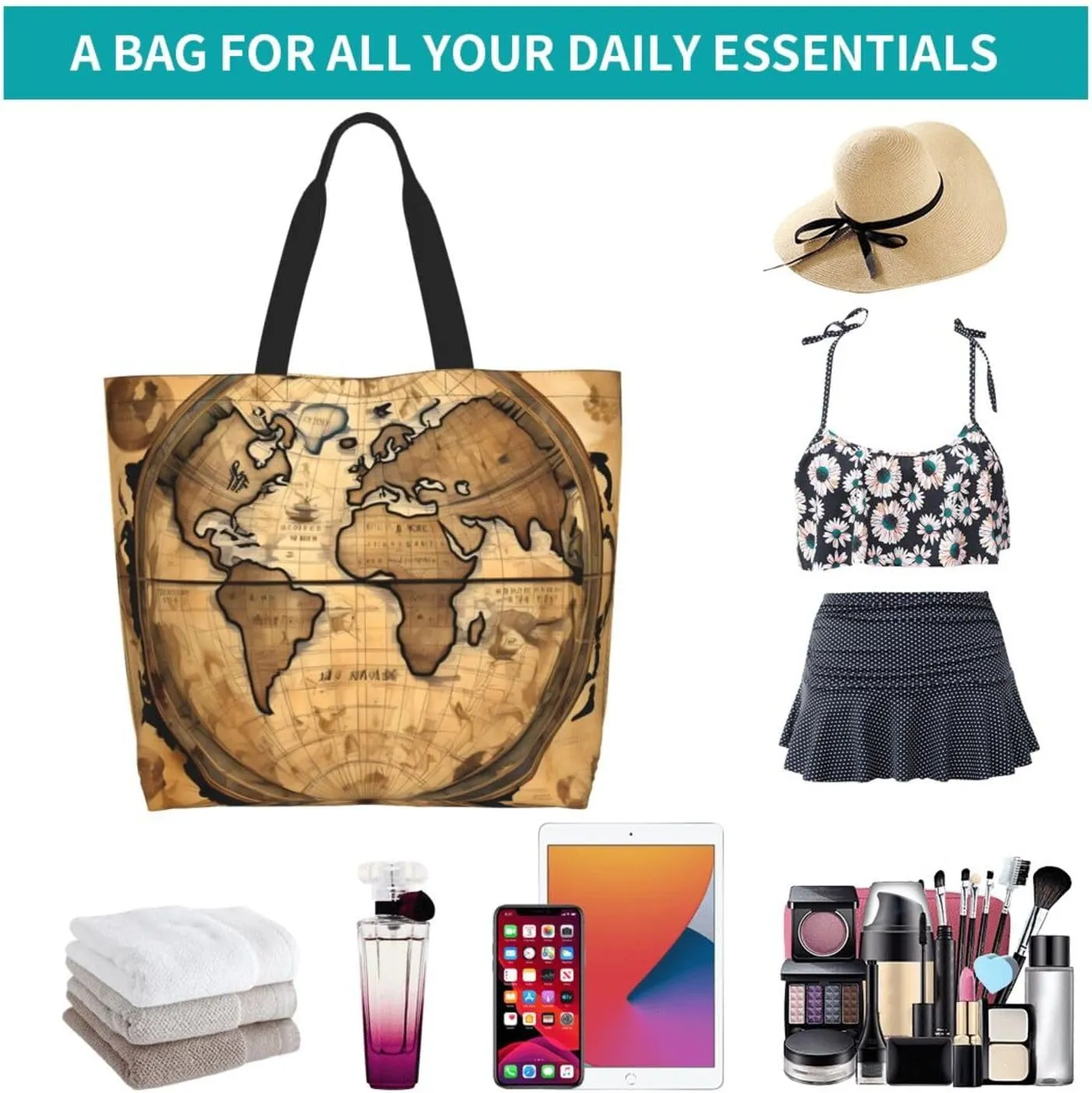 Army Digital Camouflage Print Shoulder Bag For Women Shopping Bags Tote Bag Large Storage Handbag Grocery Bags