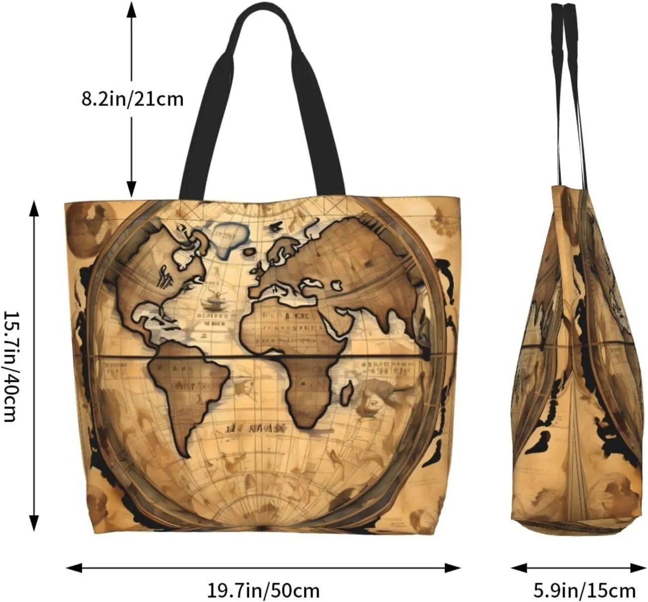 Army Digital Camouflage Print Shoulder Bag For Women Shopping Bags Tote Bag Large Storage Handbag Grocery Bags