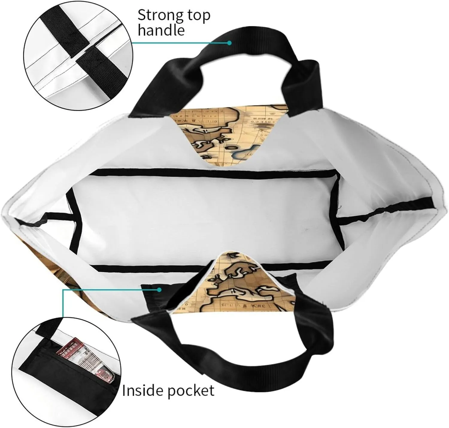 Army Digital Camouflage Print Shoulder Bag For Women Shopping Bags Tote Bag Large Storage Handbag Grocery Bags