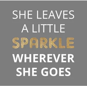 ArtDirect Sparkle, Gold 15x15 Gallery Wrapped Canvas Museum Art by Z Studio