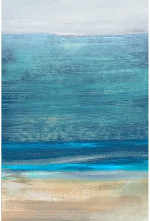 ArtDirect Woods, Maya 17x24 Gallery Wrapped Canvas Museum Art Titled: Oceanview