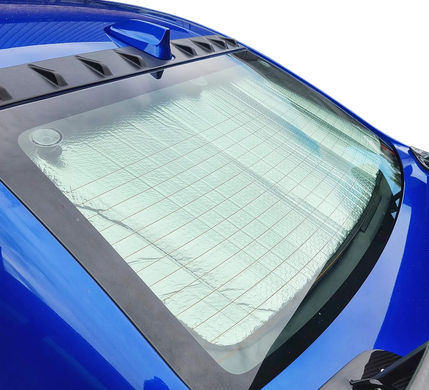 Autotech Park Rear Windshield Sunshade Compatible with 2008-2017 Mitsubishi Lancer Sedan, Custom-fit Windshield Sun Shade
